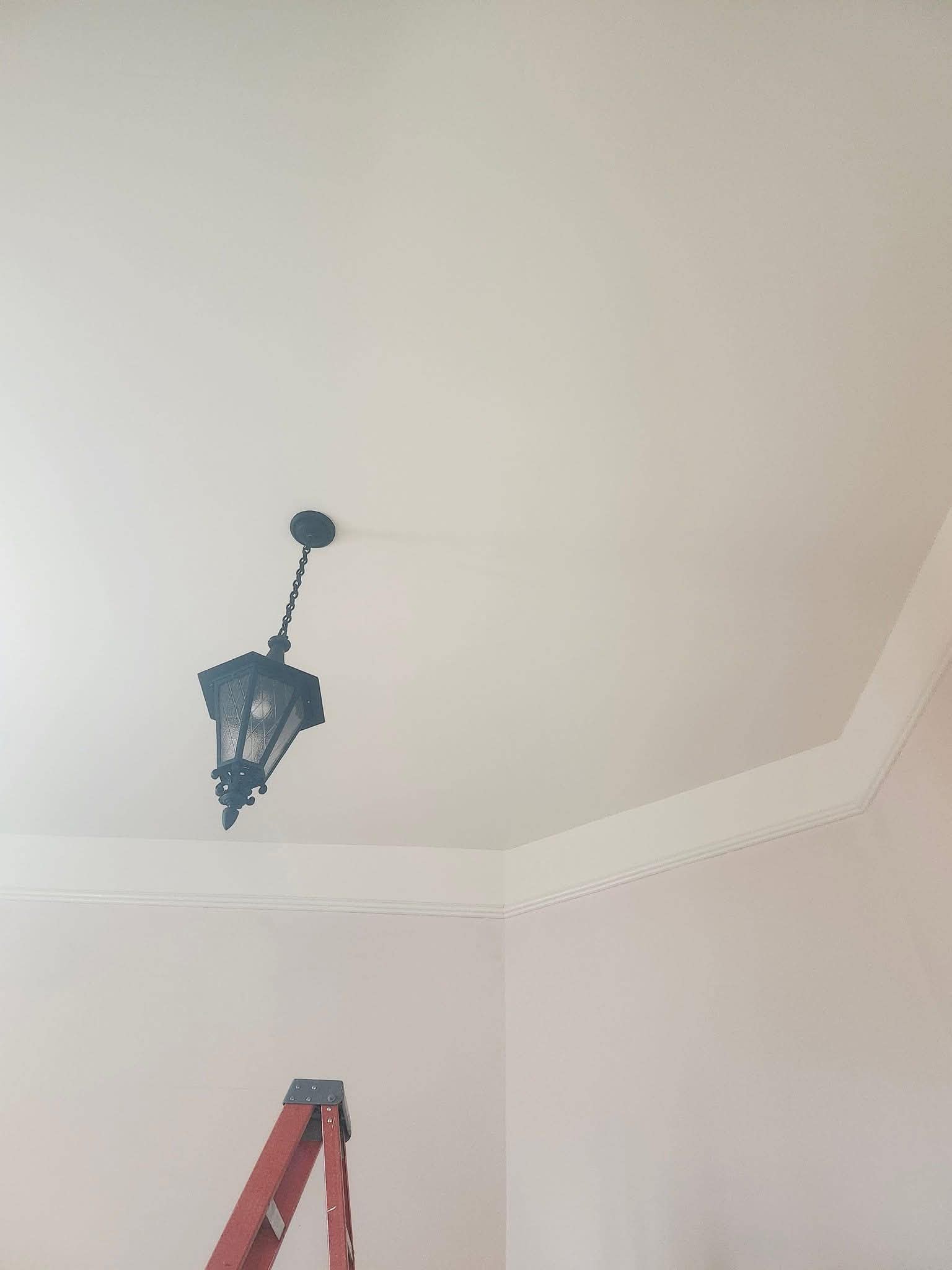 Ceiling After Refinishing